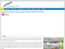 Tablet Screenshot of frpdistributors.com